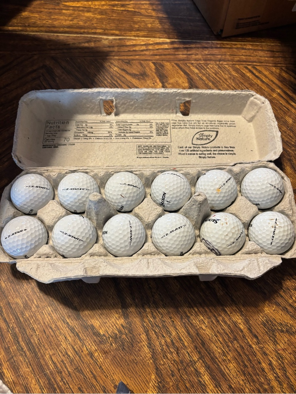 Srixon Zstar  Golf Balls Pack - 12 Count